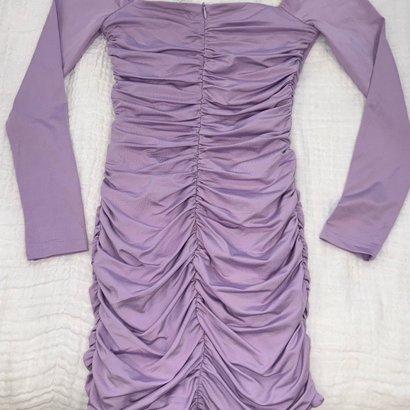 NWT Princess Polly Molly Mini Dress Lilac US 2 / AU 6 - Picture 3 of 3
